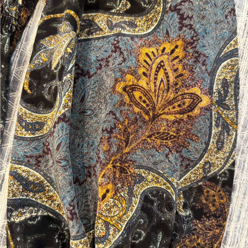 Ulla Johnson Paisley Long Sleeve Dress - Picture 8 of 15